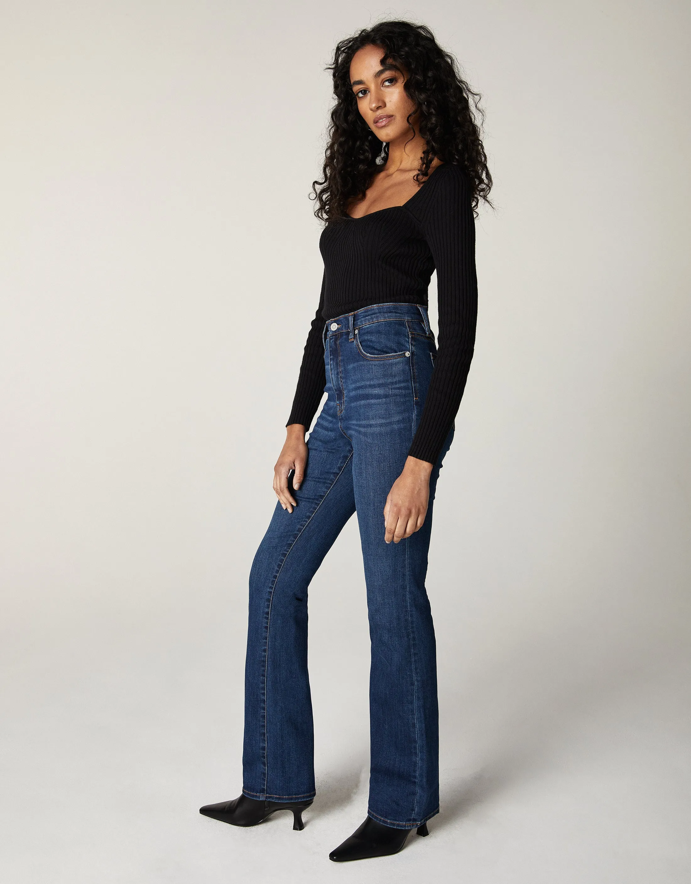 CHLOE High-Rise Slim Boot in Ojai