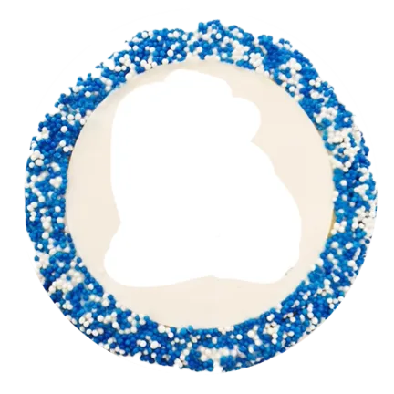 Customized Camp Logo Sugar Cookies with Sprinkles