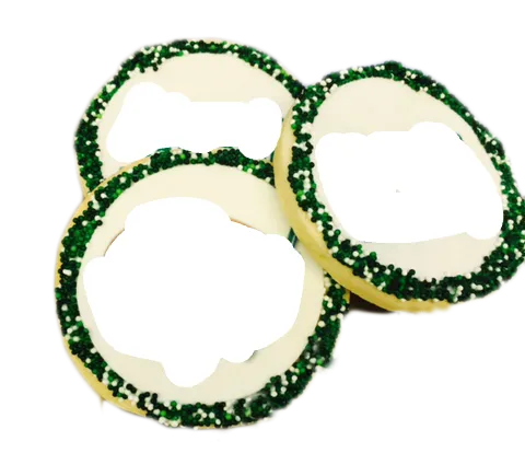 Customized Camp Logo Sugar Cookies with Sprinkles