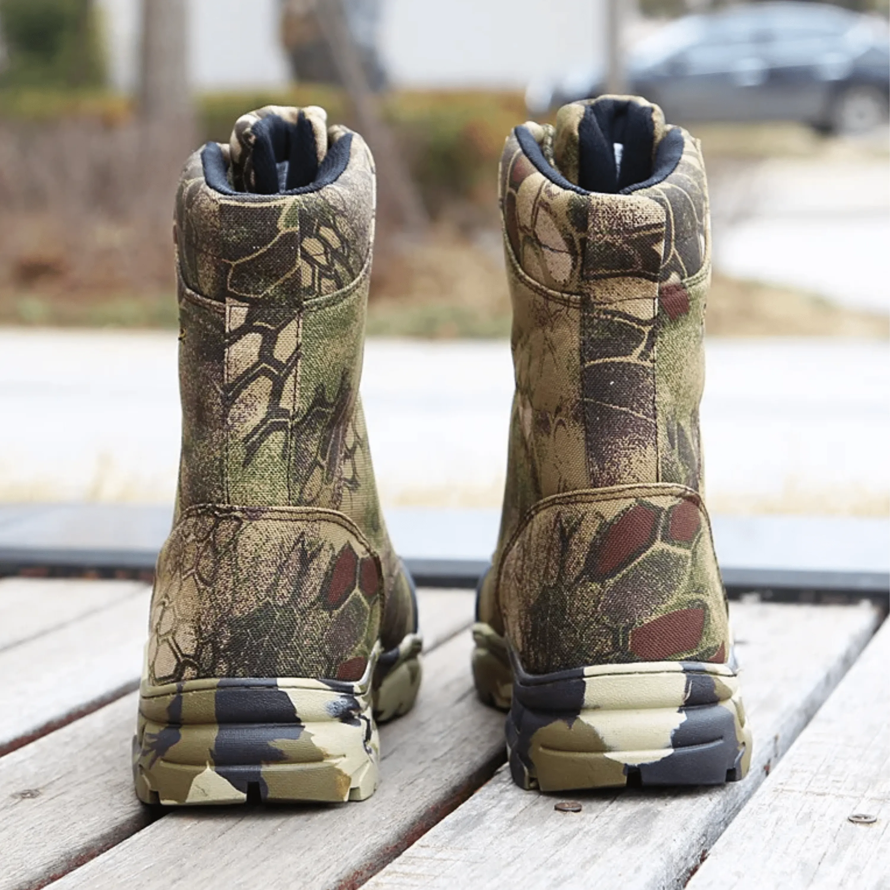 Desert Jungle Camouflage Boots
