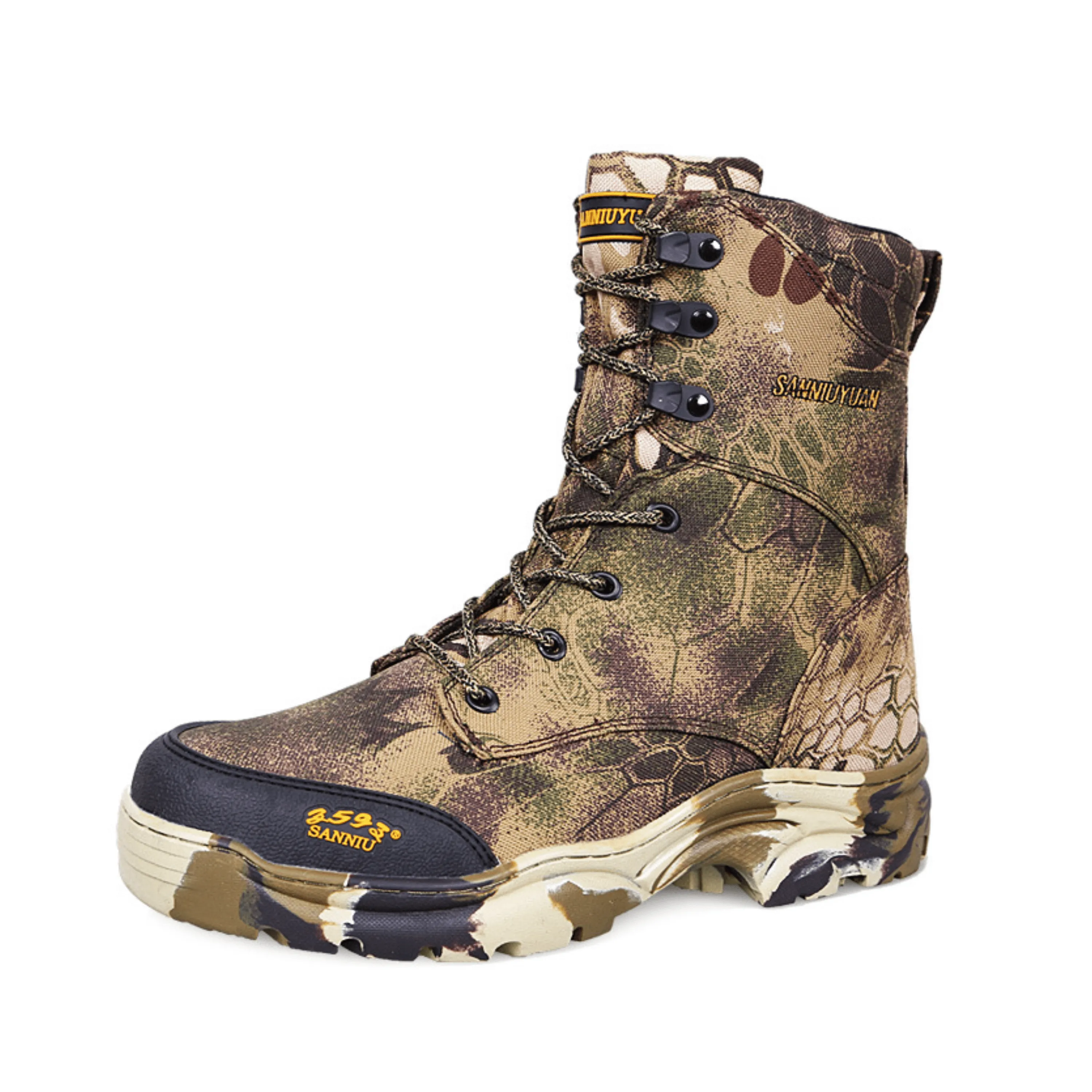 Desert Jungle Camouflage Boots