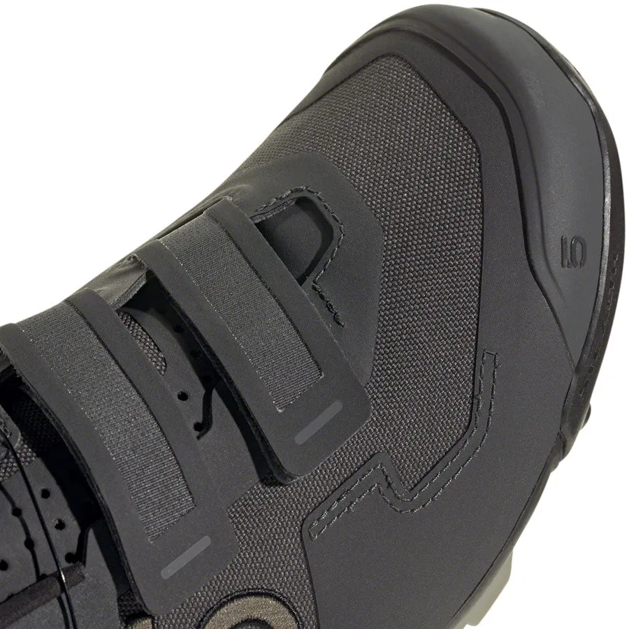 Five Ten Kestrel BOA Mountain Clipless Shoes - Mens Gray Six/Silver Pebble/Olive Strata 15