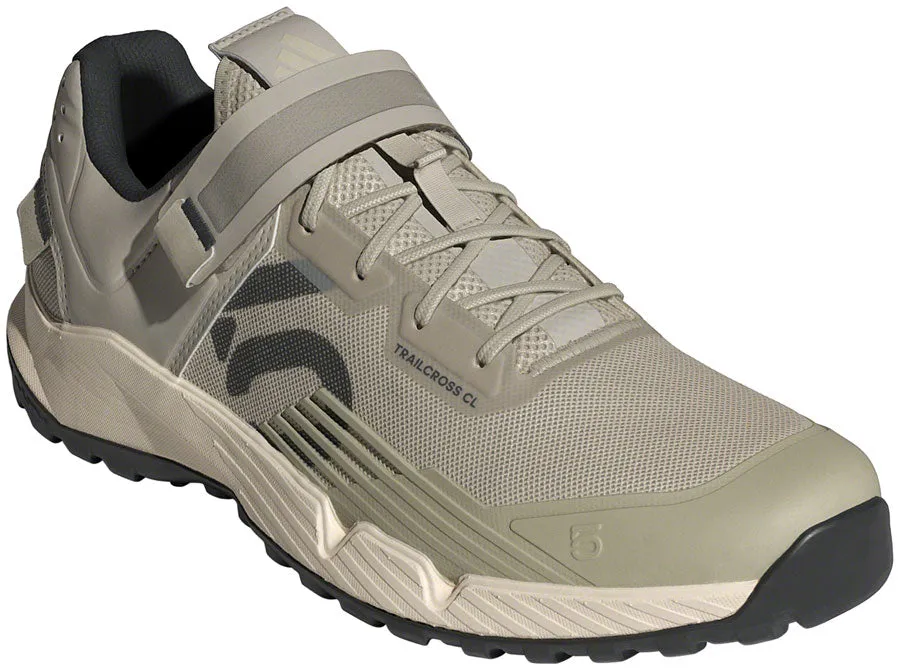 Five Ten Trailcross Mountain Clipless Shoes - Men's, Putty Gray/Carbon/Wonder White, 10