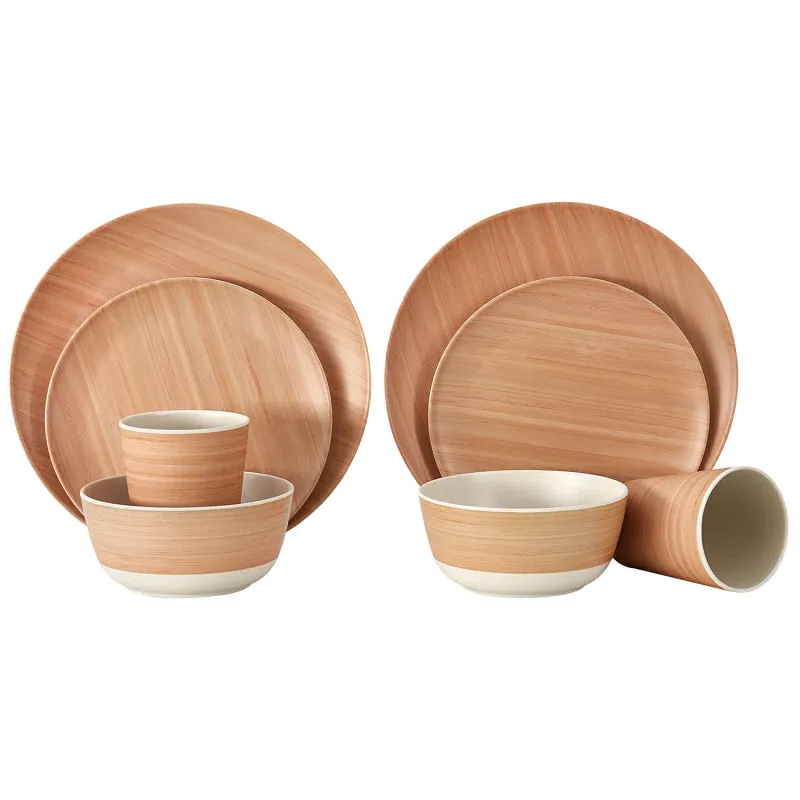 King Camp - Bamboo Dinnerware Set