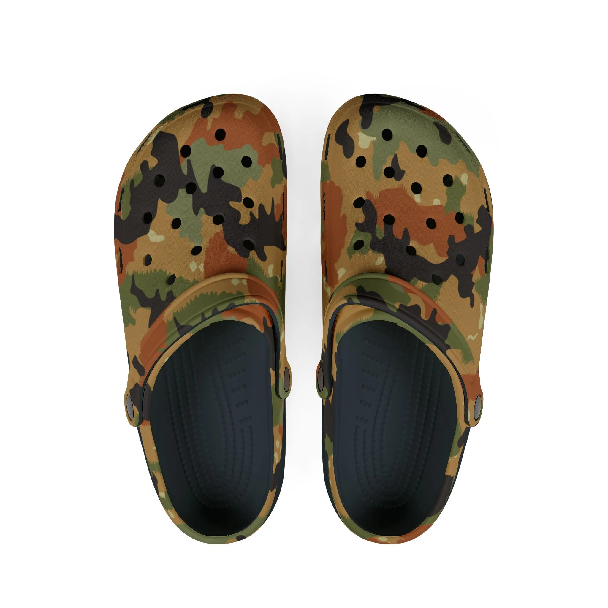 Leibermuster Camouflage EVA Clog