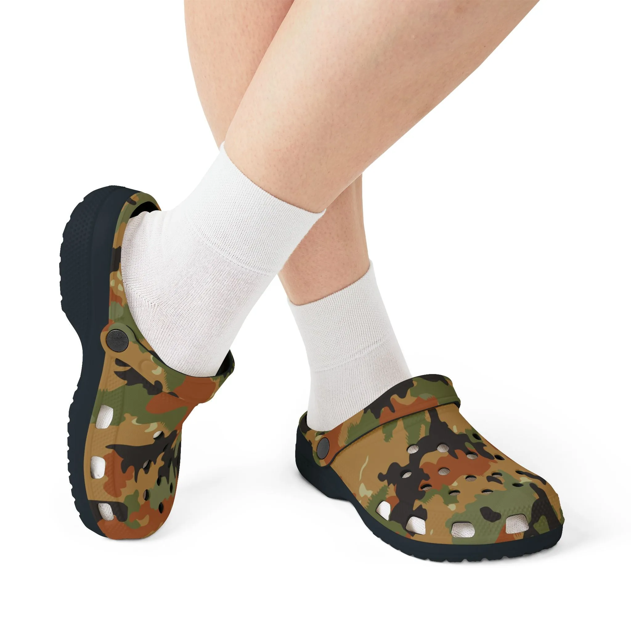 Leibermuster Camouflage EVA Clog