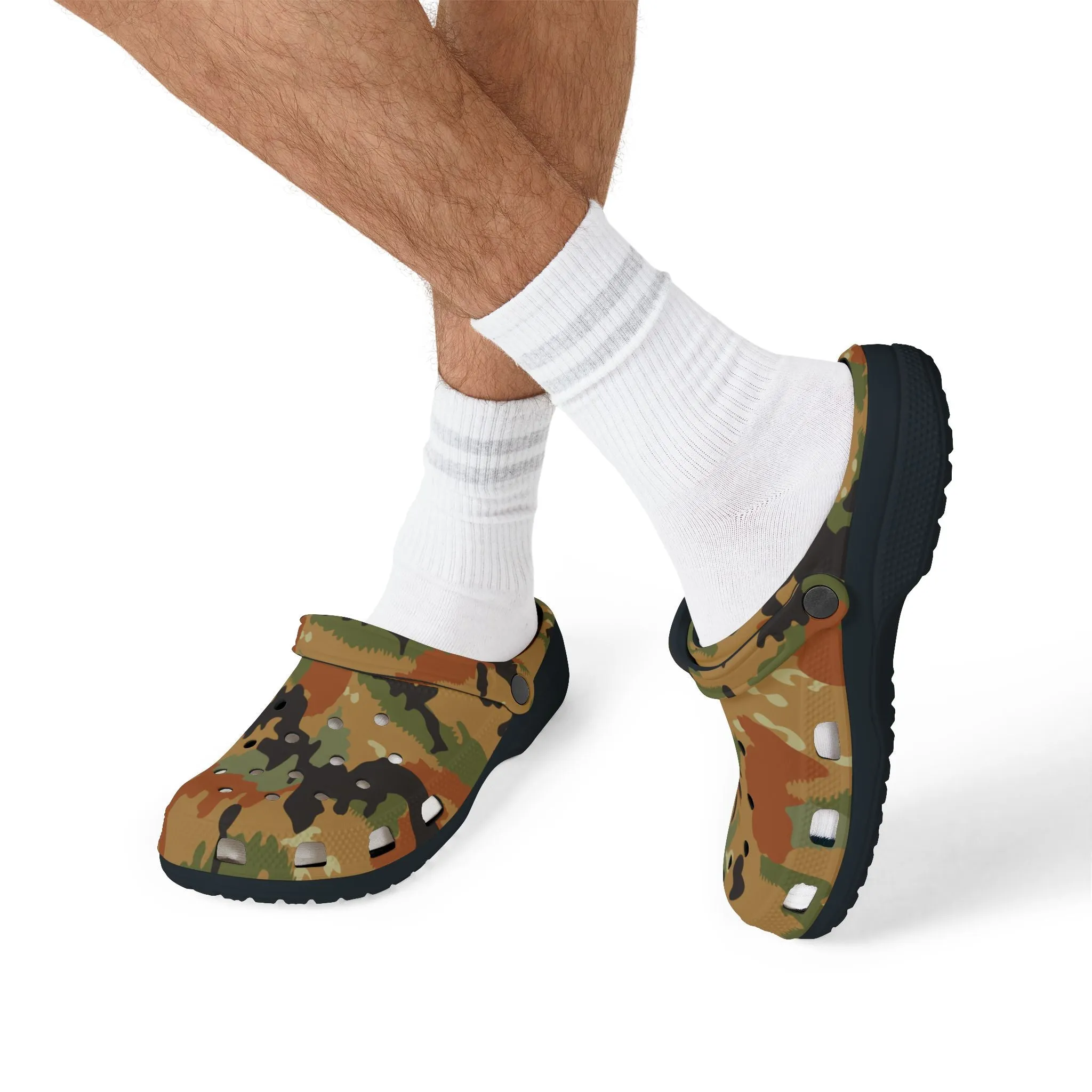 Leibermuster Camouflage EVA Clog