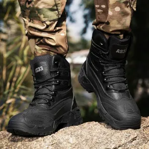 Men's Outdoor Training Boots High-quality High Desert Shoes Camouflage Hunting Climbing Botas Hiking Sneakes Shoes Big Size 47