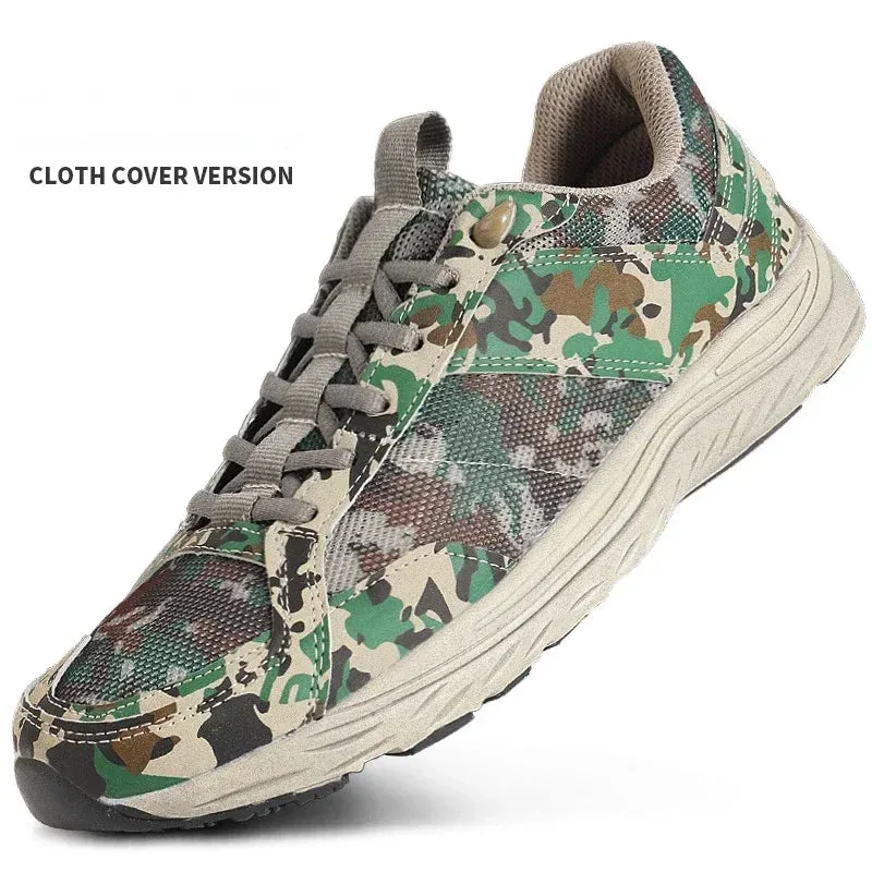 Men’s Tactical Camouflage Sneakers – Durable & Breathable