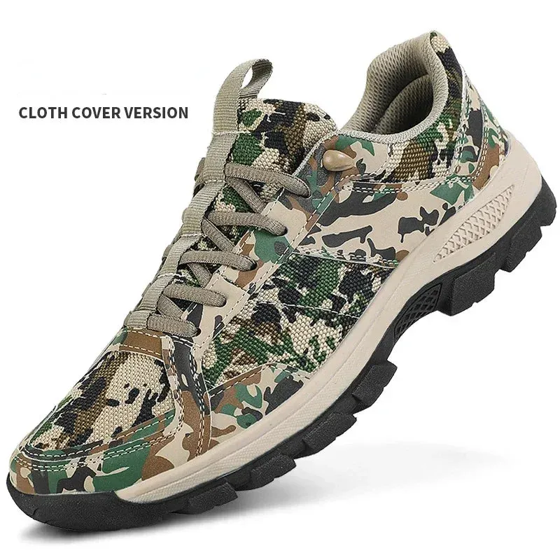 Men’s Tactical Camouflage Sneakers – Durable & Breathable