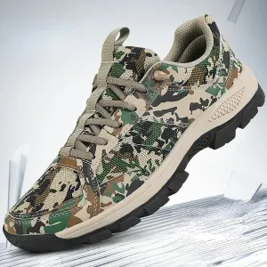Men’s Tactical Camouflage Sneakers – Durable & Breathable