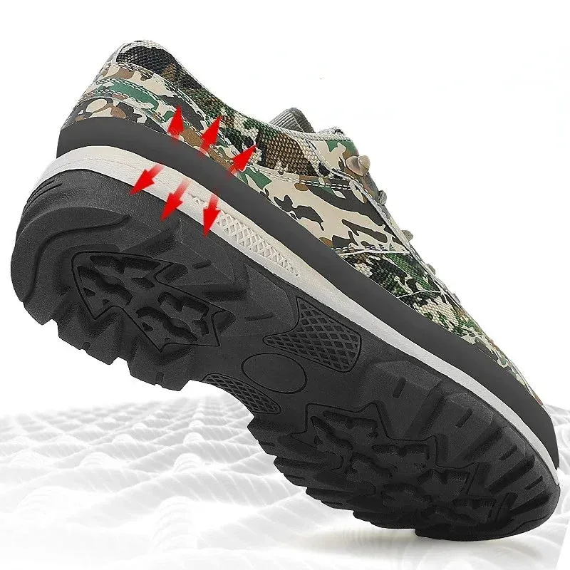 Men’s Tactical Camouflage Sneakers – Durable & Breathable