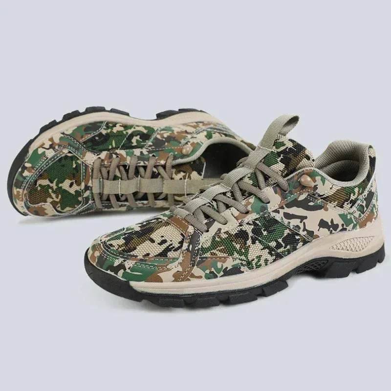 Men’s Tactical Camouflage Sneakers – Durable & Breathable