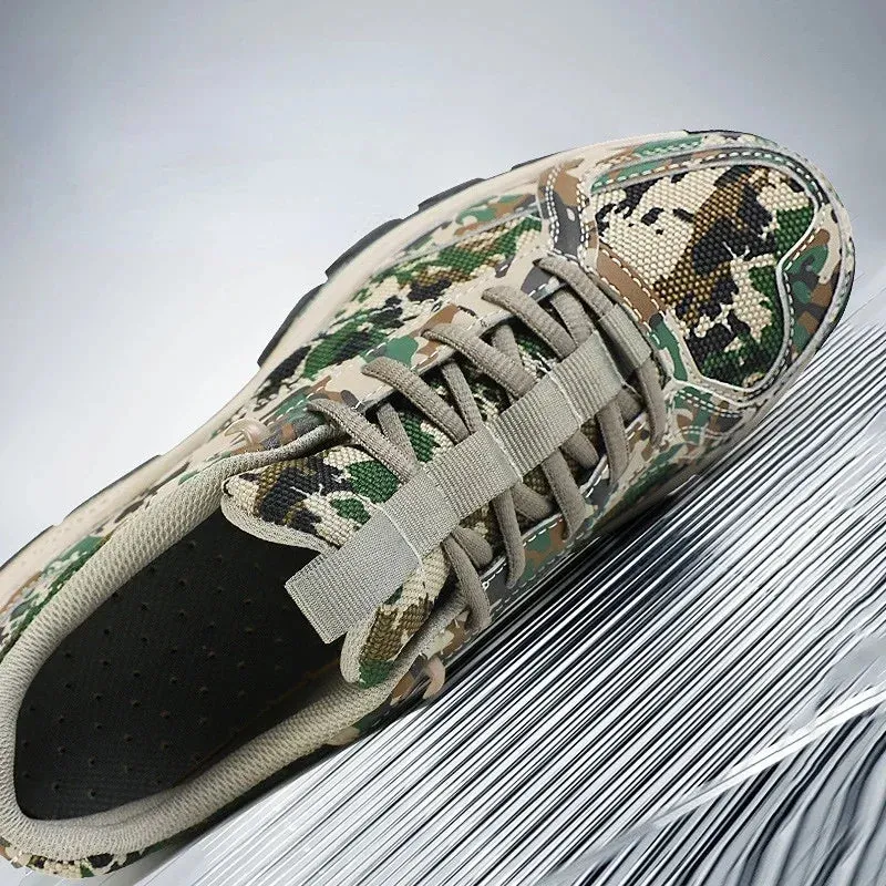 Men’s Tactical Camouflage Sneakers – Durable & Breathable