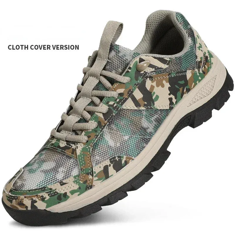 Men’s Tactical Camouflage Sneakers – Durable & Breathable