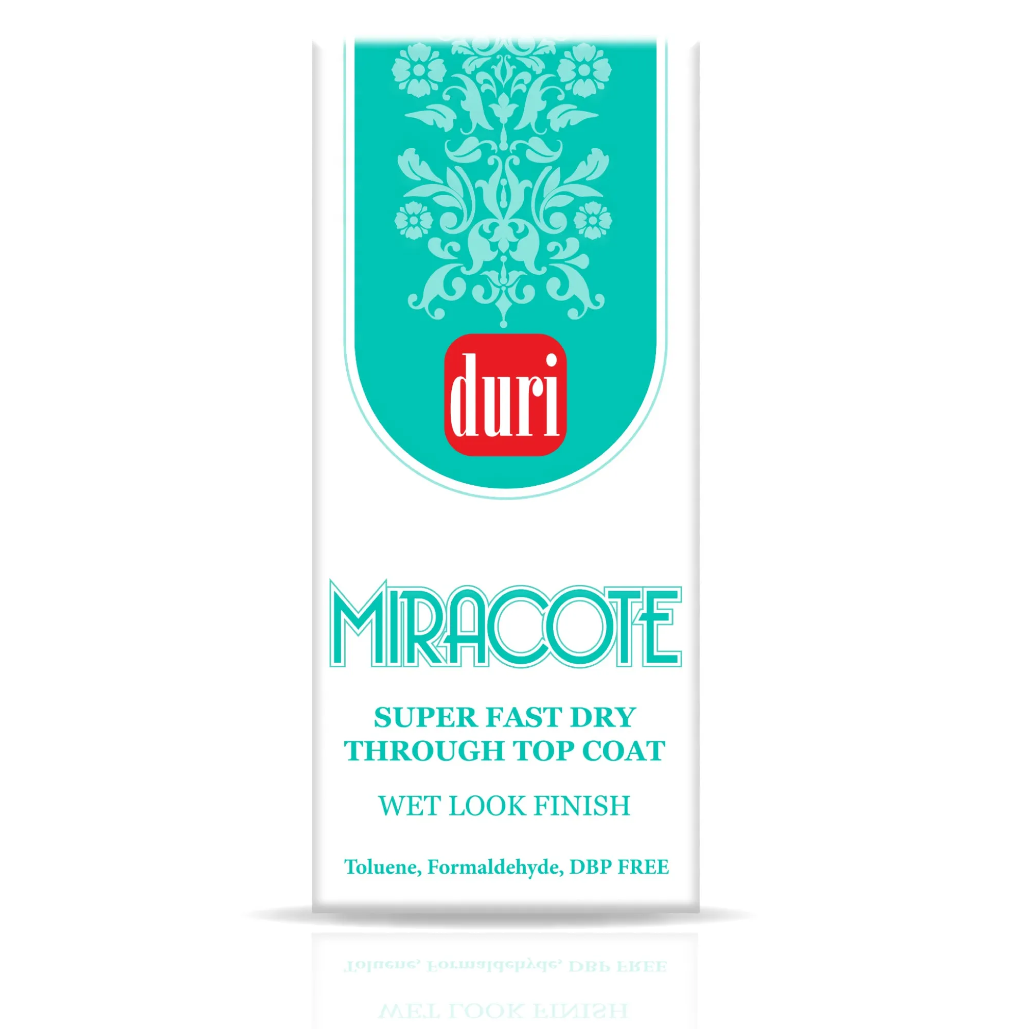 Miracote Quick Dry Through Top Coat, 12 Pieces Display