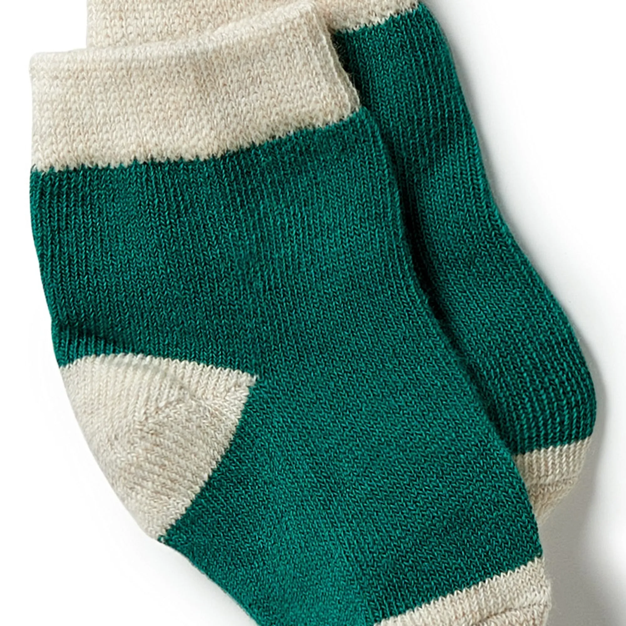 Organic 3 Pack Baby Socks - Deep Sea / Pistachio / Oatmeal
