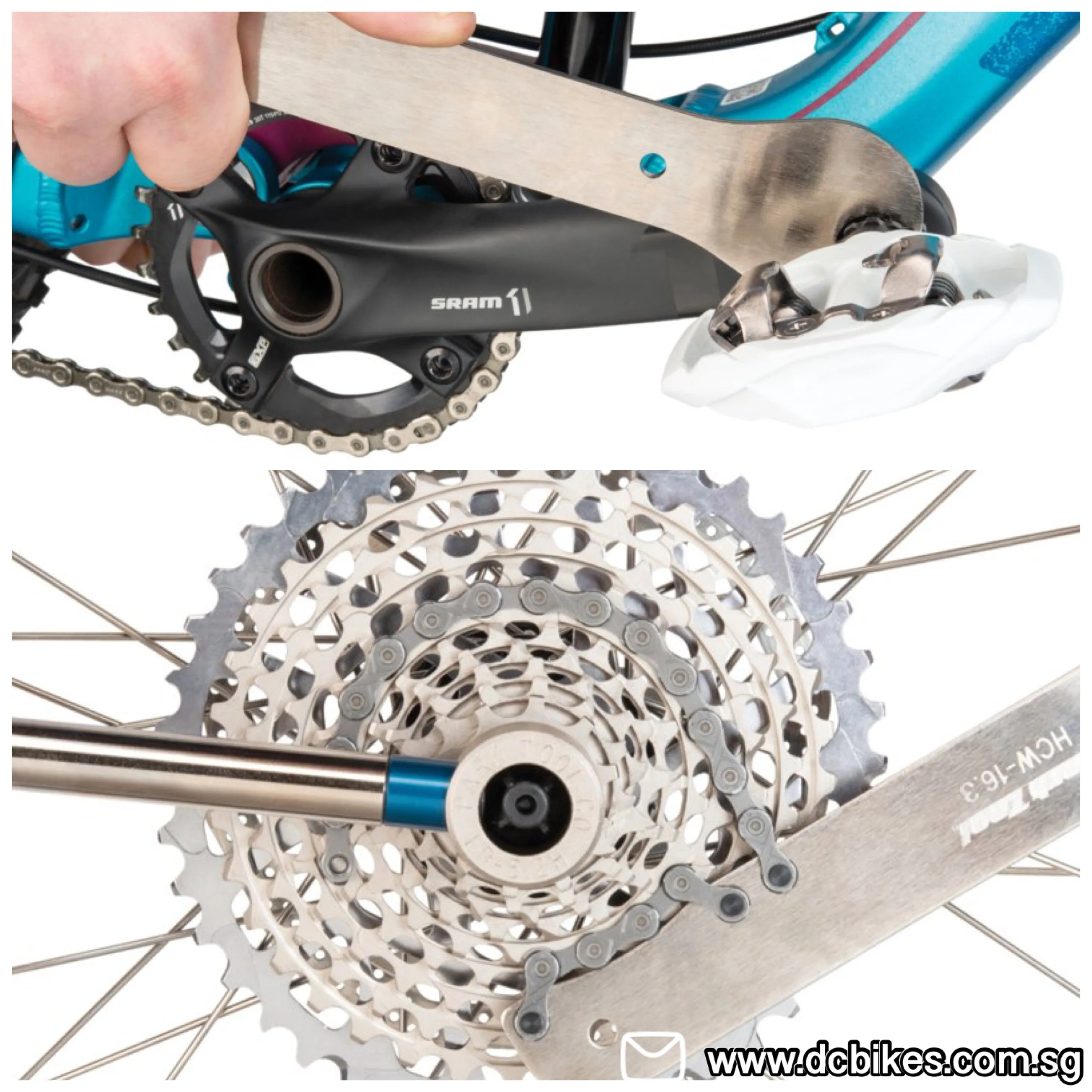 Park Tool HCW-16.3 Bicycle Chain Whip / Pedal Wrench
