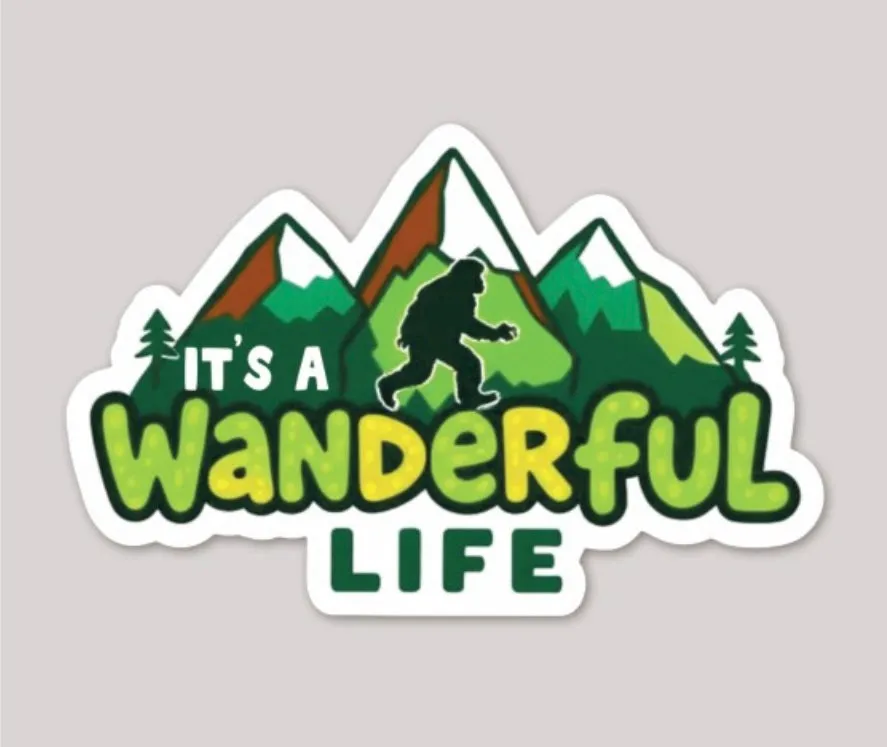 Sasquatch Sticker