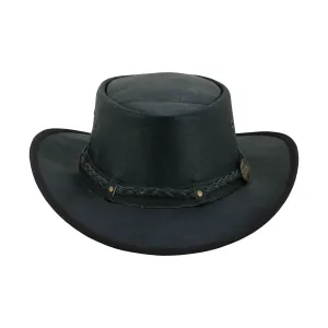 Unisex Leather Hat – Classic Style for Men and Women, Durable & Versatile