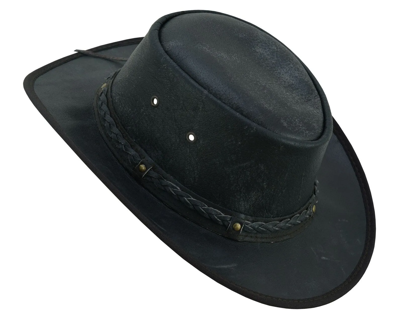 Unisex Leather Hat – Classic Style for Men and Women, Durable & Versatile
