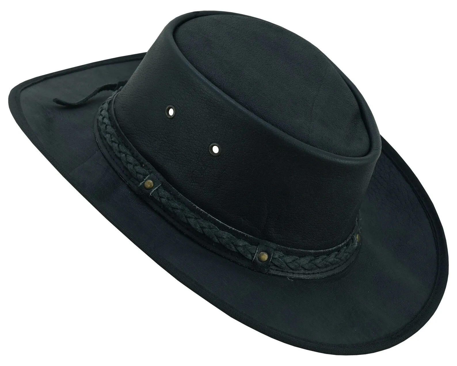 Unisex Leather Hat – Classic Style for Men and Women, Durable & Versatile