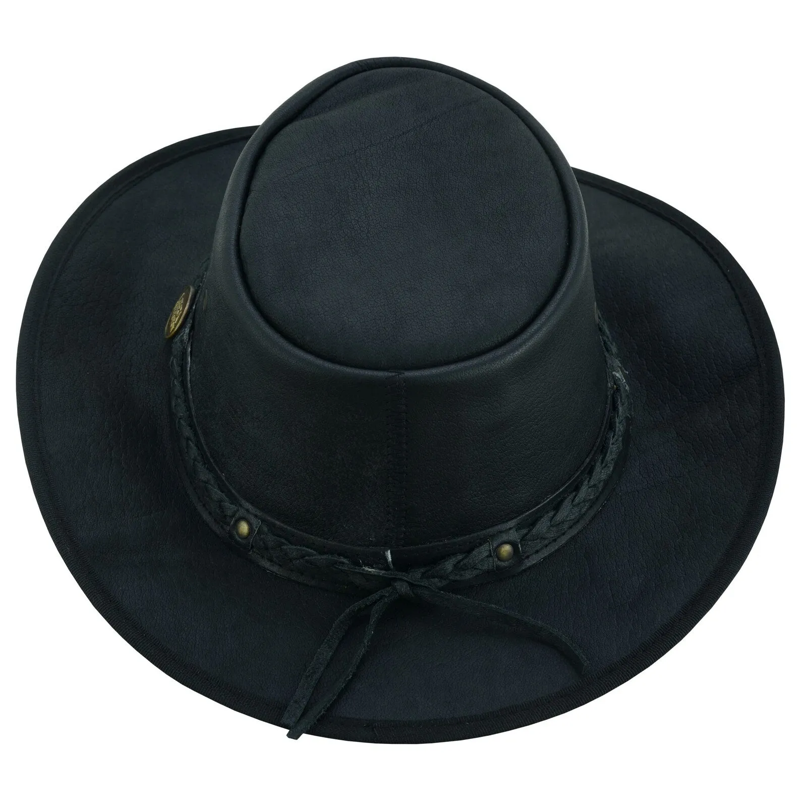 Unisex Leather Hat – Classic Style for Men and Women, Durable & Versatile